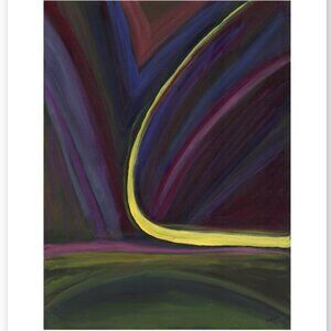 Matted Print of Original "Of Space and Time" by Butterfly Rising Designs